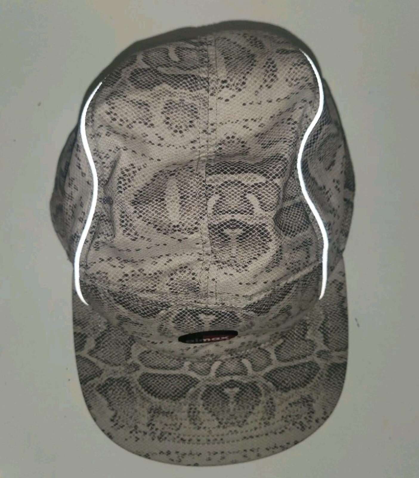 SS16 Supreme x Nike Air Max running hat snakeskin cap 3M reflective