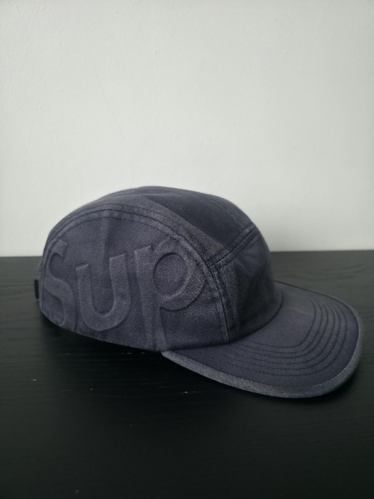 FW16 Raised Sup Camp Cap Navy