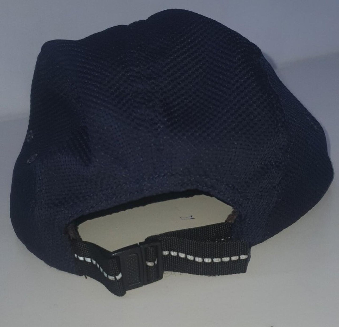 SS19 Supreme Nylon Pique Camp Cap Navy hat Box Logo