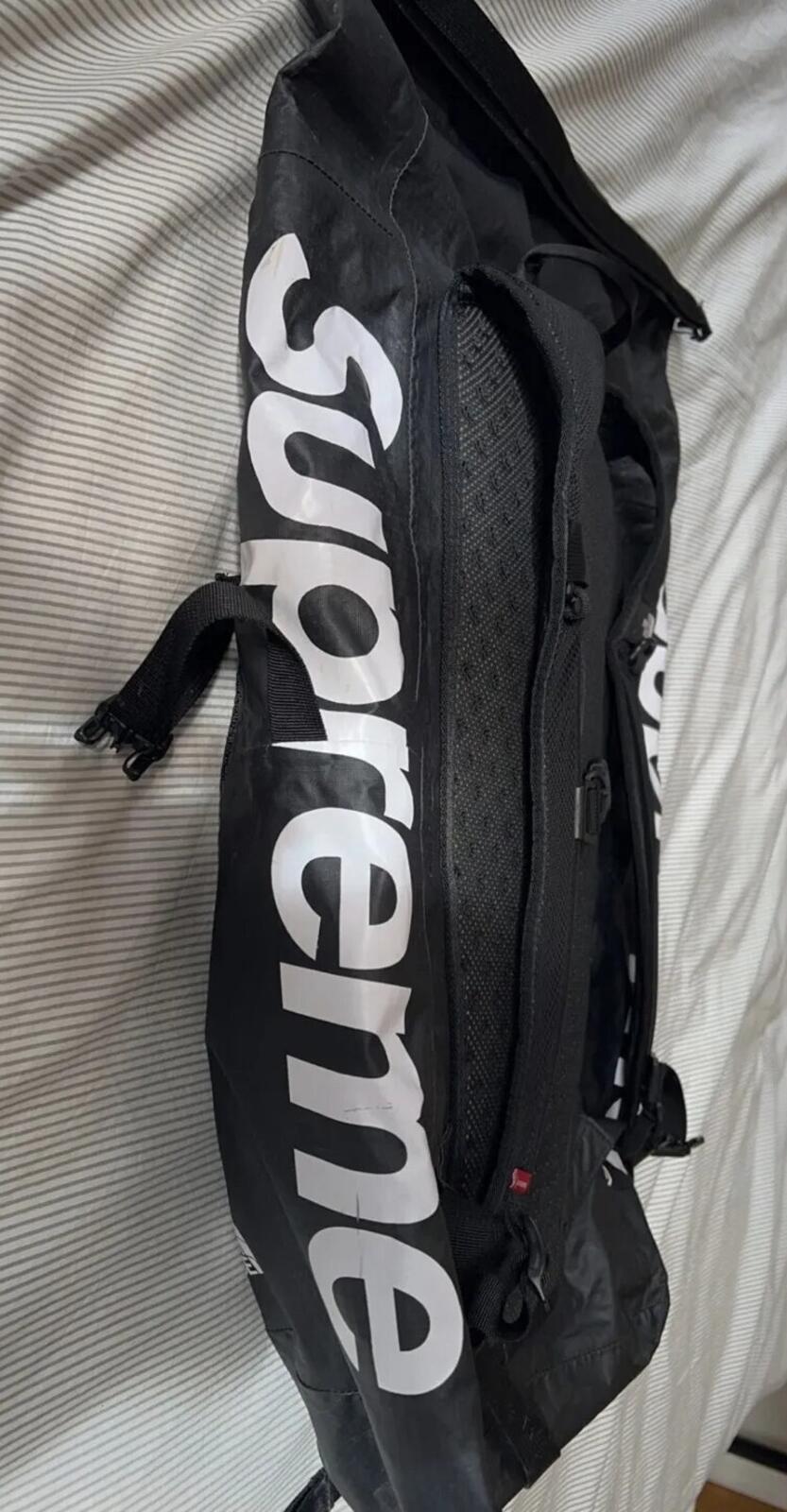 SS17 Supreme x The North Face waterproof backpack Black TNF Bag
