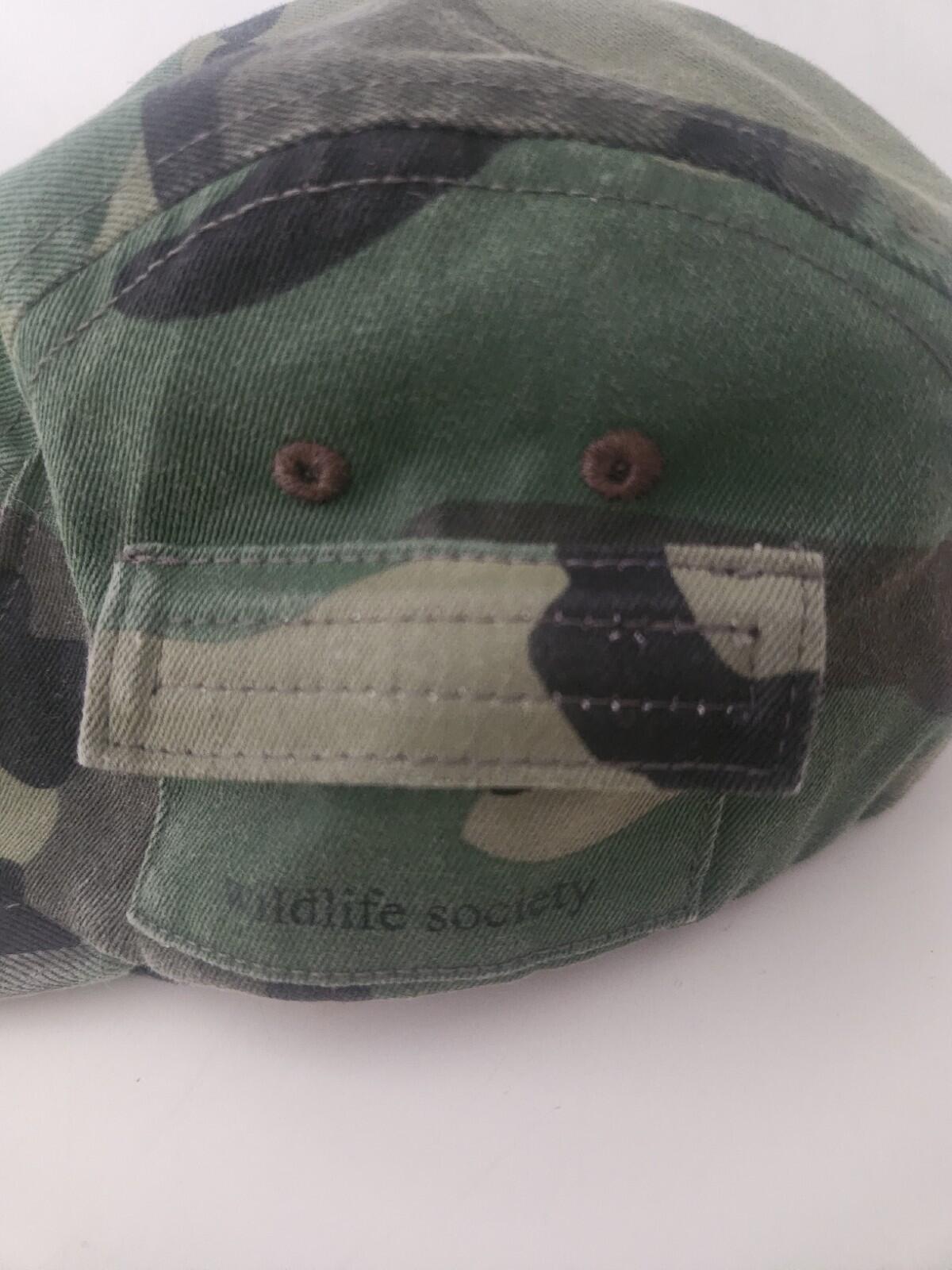 FW16 Supreme Side Pocket Camp Cap Camo Woodland