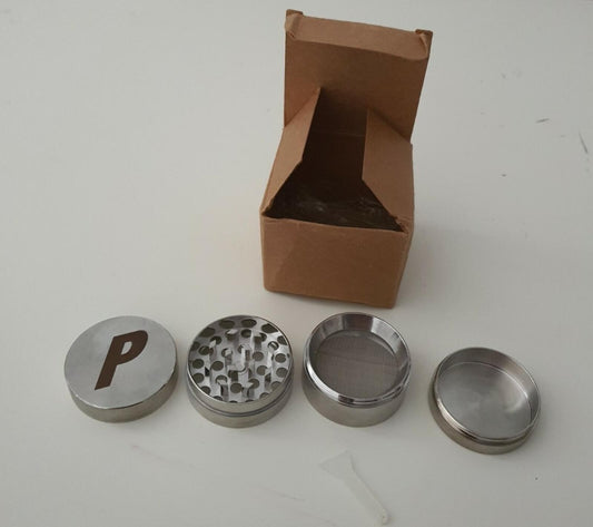 SS16 Palace Skateboards P mini grinder metal silver Rare