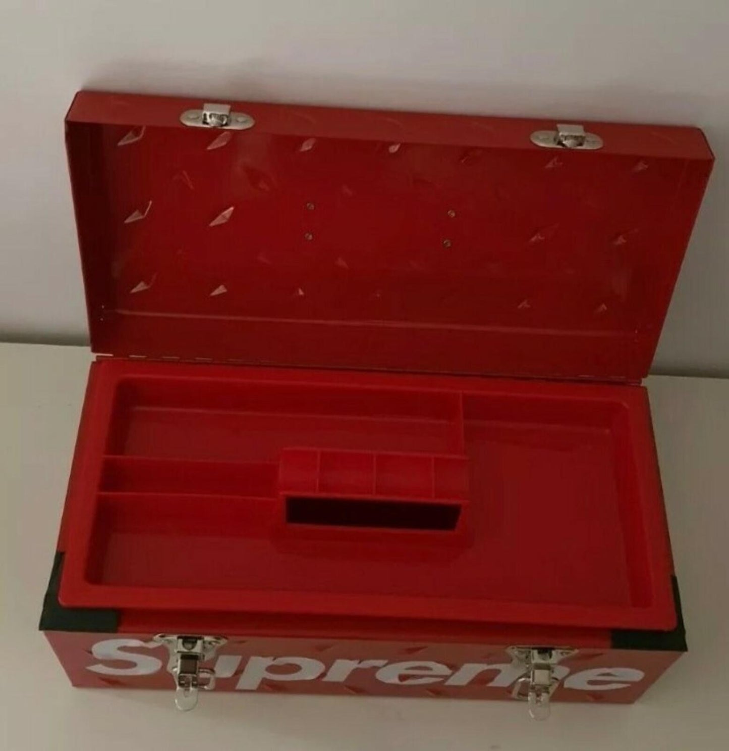 FW18 Supreme Diamond Plate Tool Box Metal Accessory