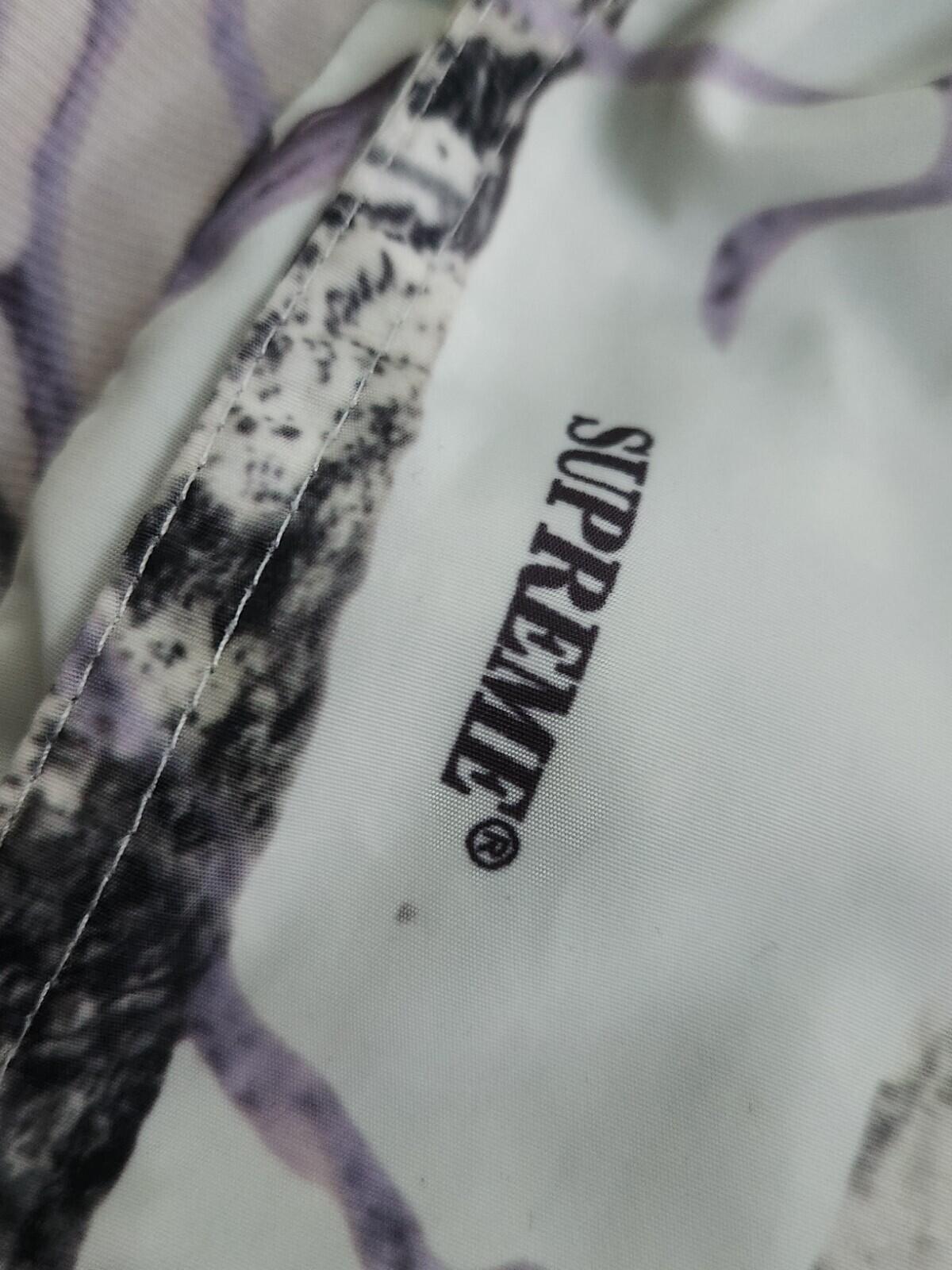SS14 Supreme Aspen Wood Warm Up pant S White trousers pants Vintage 2014 Tree