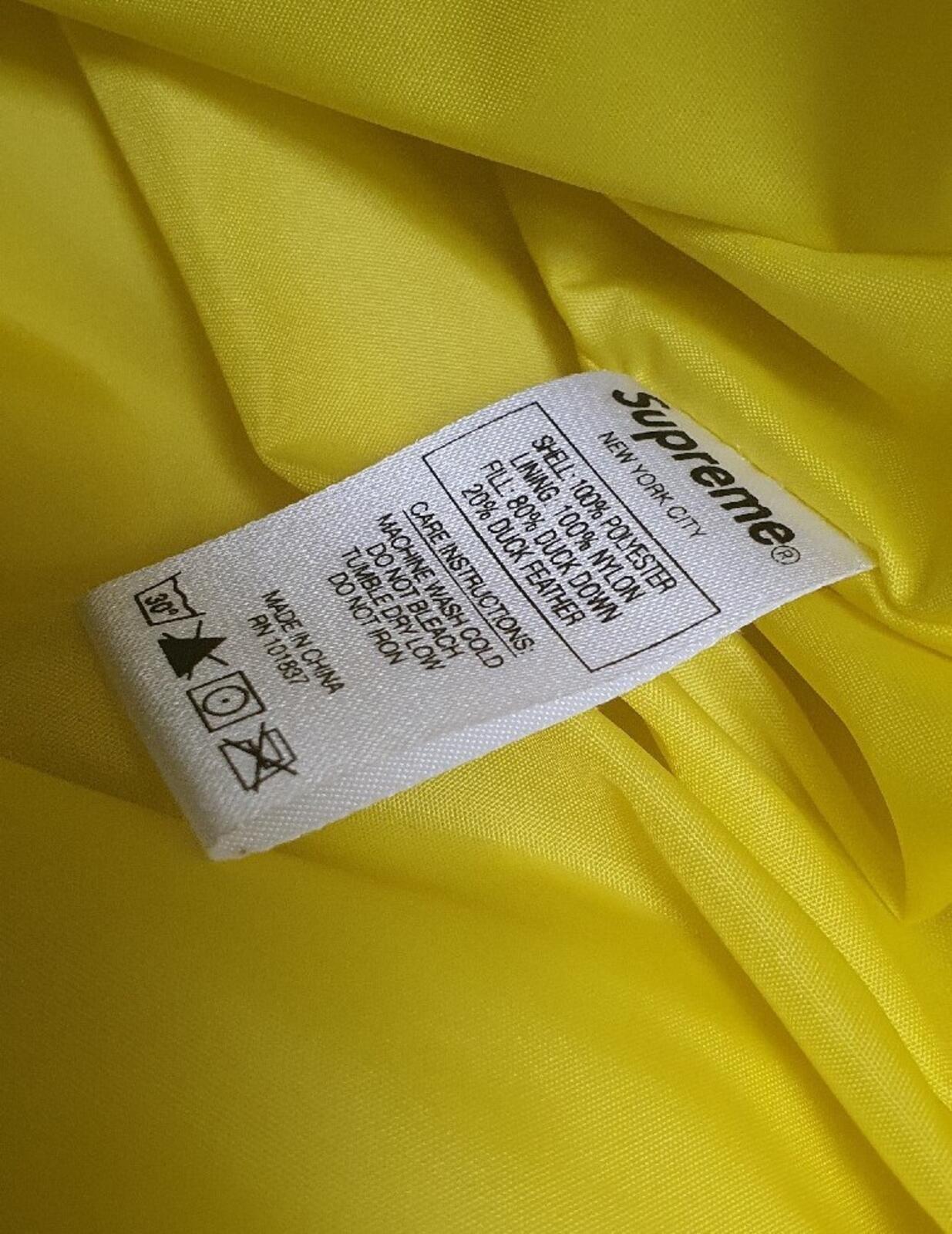 SS18 Supreme Gradient Puffy jacket S Small Duck Down Fill Water Resistant