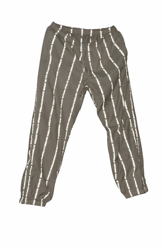 FW18 Supreme Reflective Text Track Pant White Size M