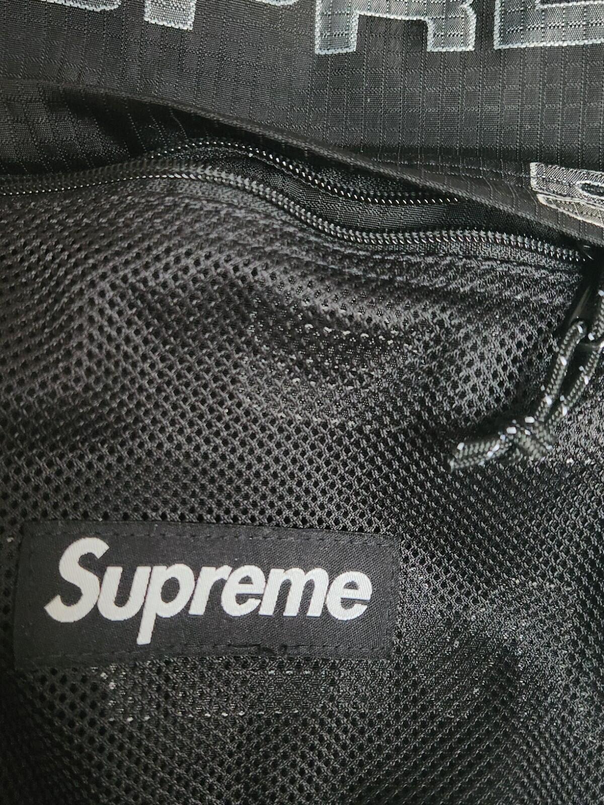 FW21 Supreme Utility Tote Black Bag Water Resistant Nylon