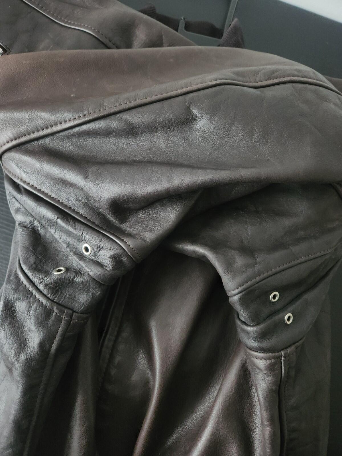 Supreme Vintage Mid-1990s Leather Jacket Schott USA Made Size L  Very Rare Grail