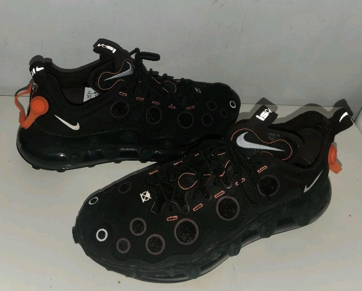 Nike Air Max 720 ISPA Black Reflect Silver trainers shoes Size US 11 UK 10 EU 45