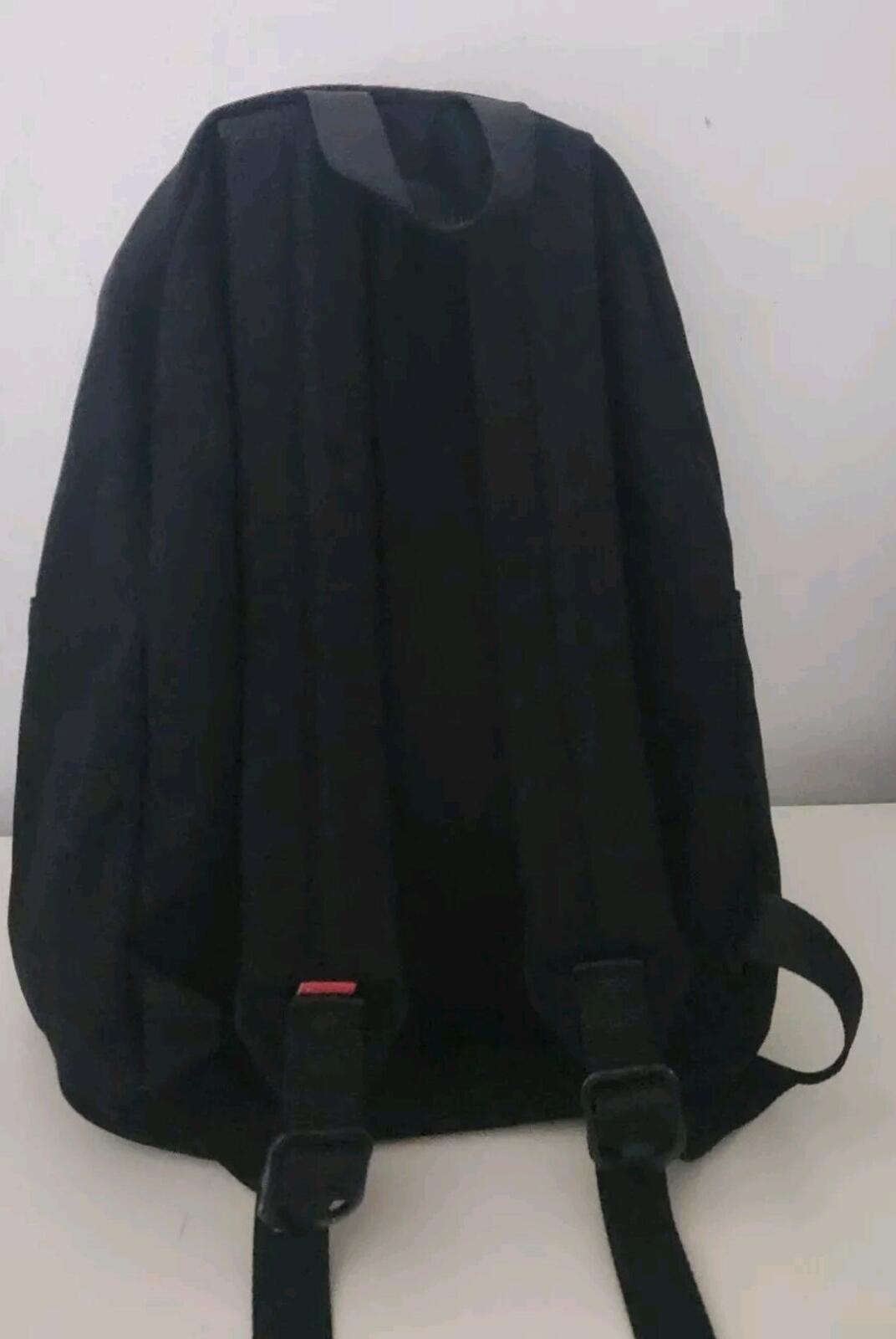 FW20 Supreme Canvas Backpack black Box Logo Bag 20L