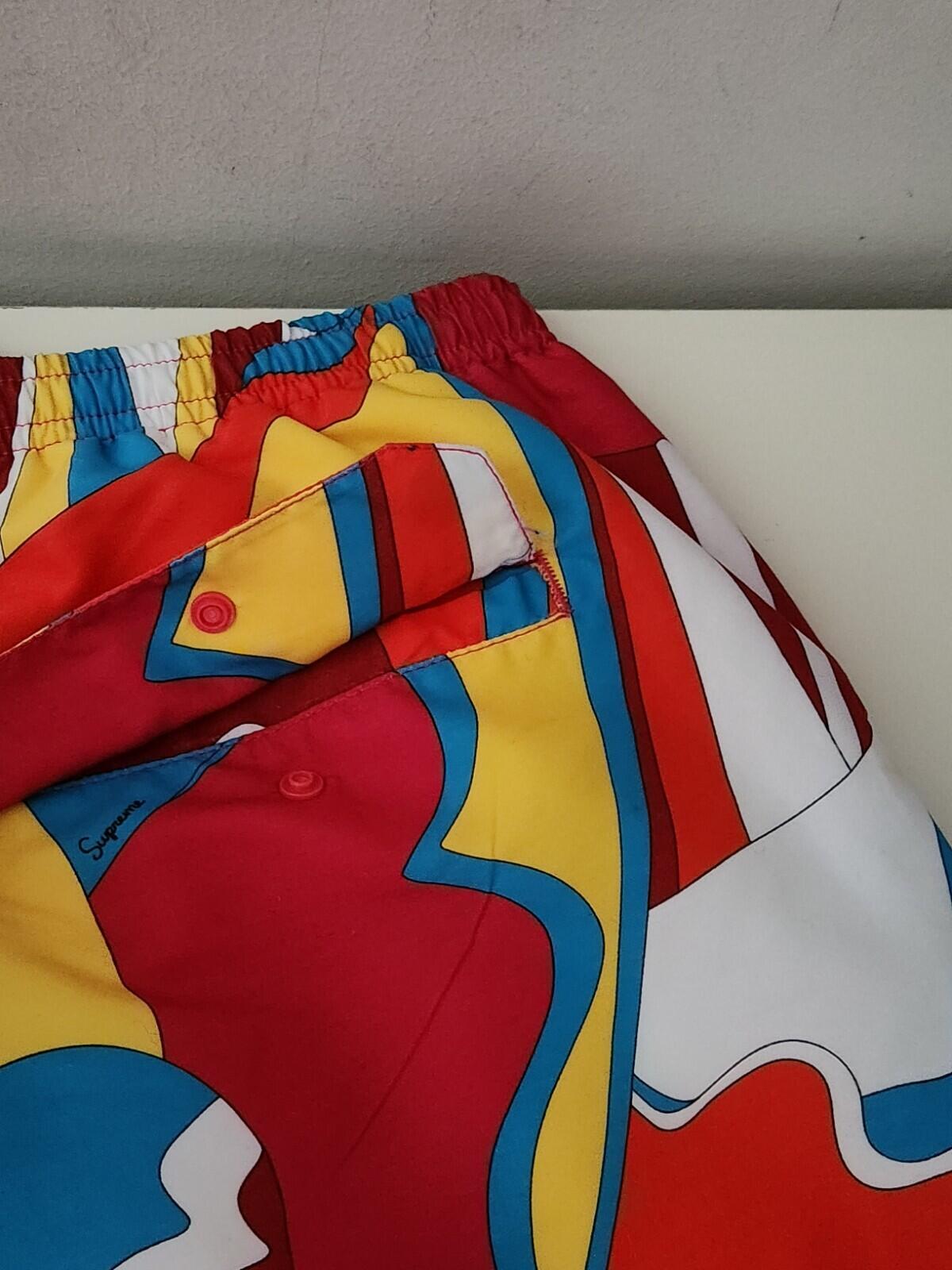 SS16 Supreme Abstract Water Short Size XL