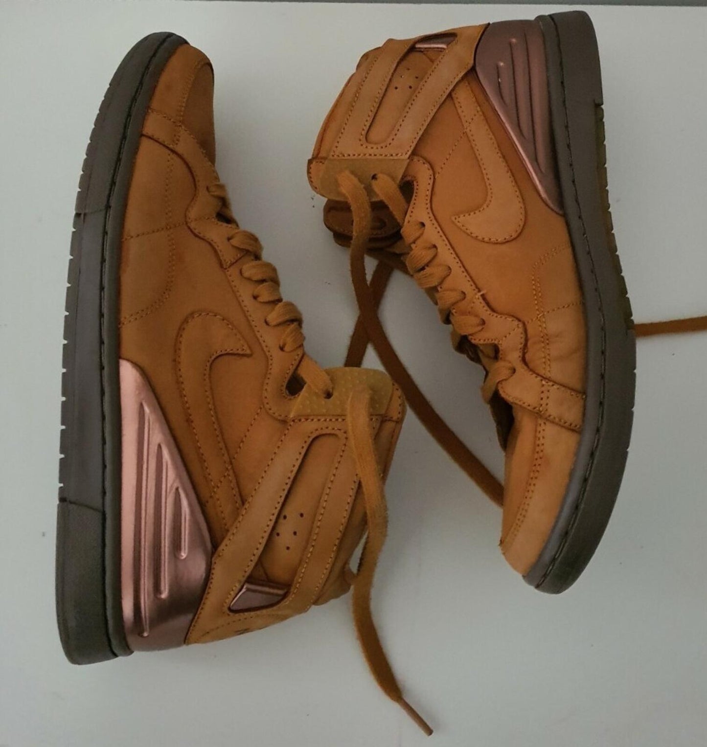 FW11 Supreme x Nike Zoom Air 94 Hi wheat US 10 UK 9 EUR 44 trainers lot  Vintage