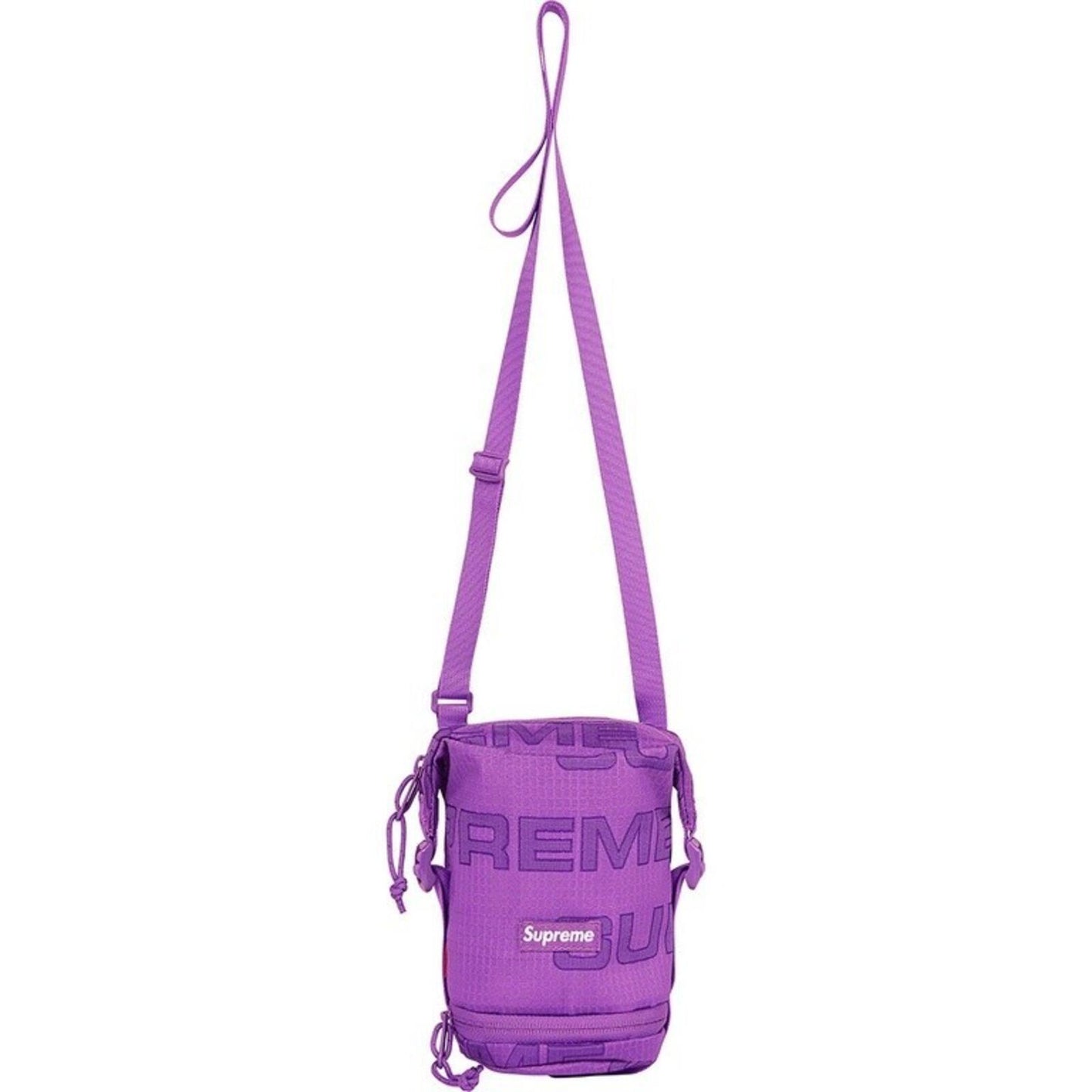 FW21 Supreme Neck Pouch Bag Lila Wasserabweisend