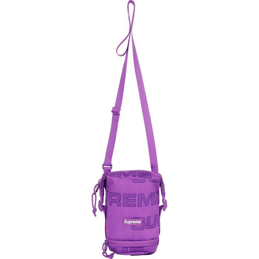 Riñonera de cuello Supreme FW21, púrpura, resistente al agua