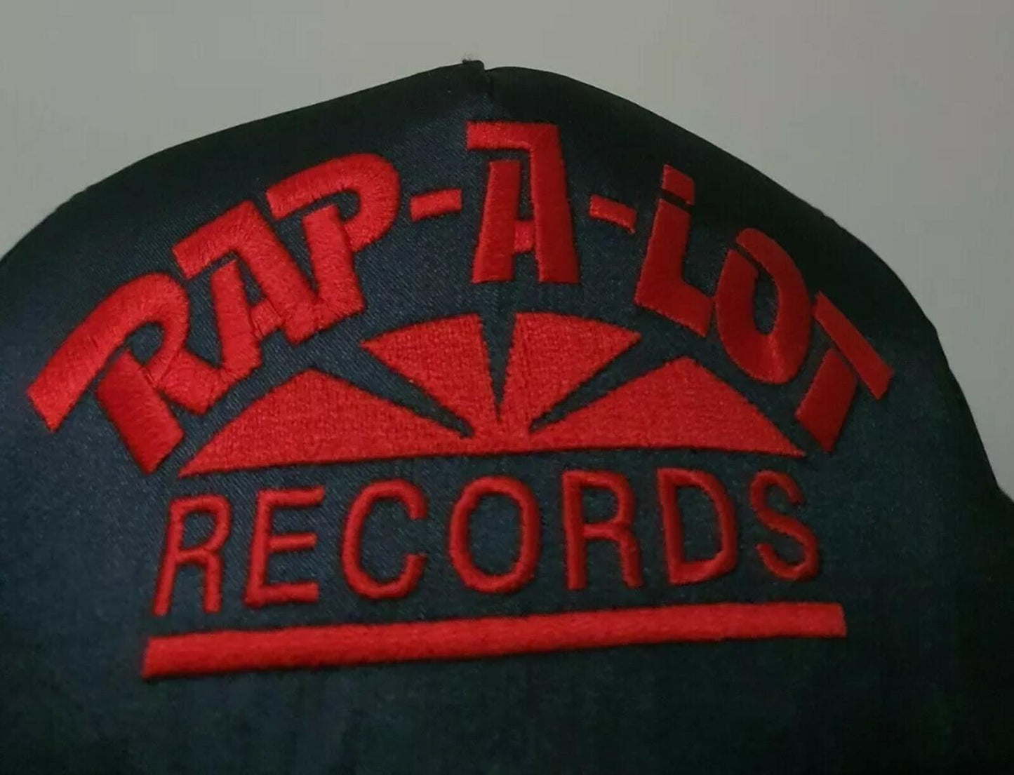 Gorra de satén negra de 5 paneles Supreme Rap A Lot Records SS17