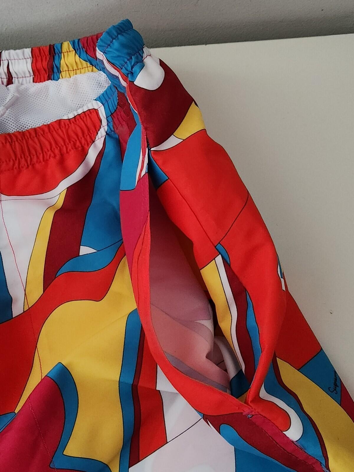 SS16 Supreme Abstract Water Short Size XL