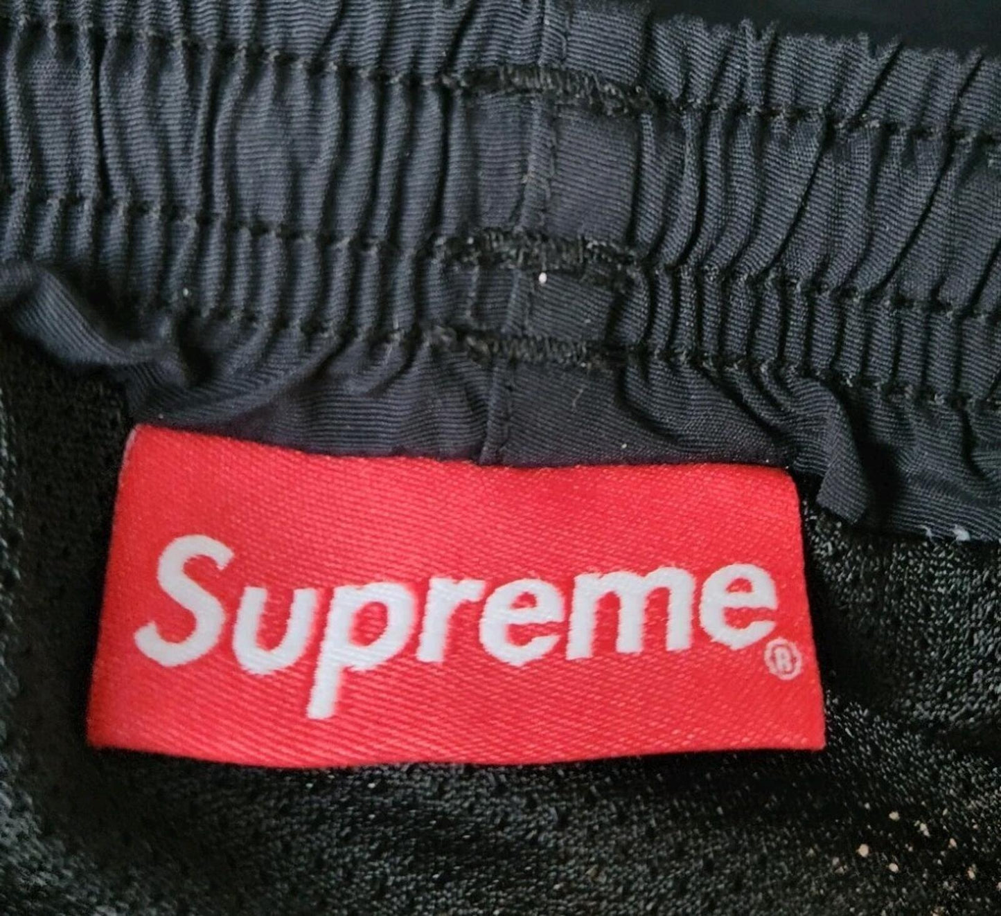 SS21 Supreme Mesh Script Water Short Black Size M