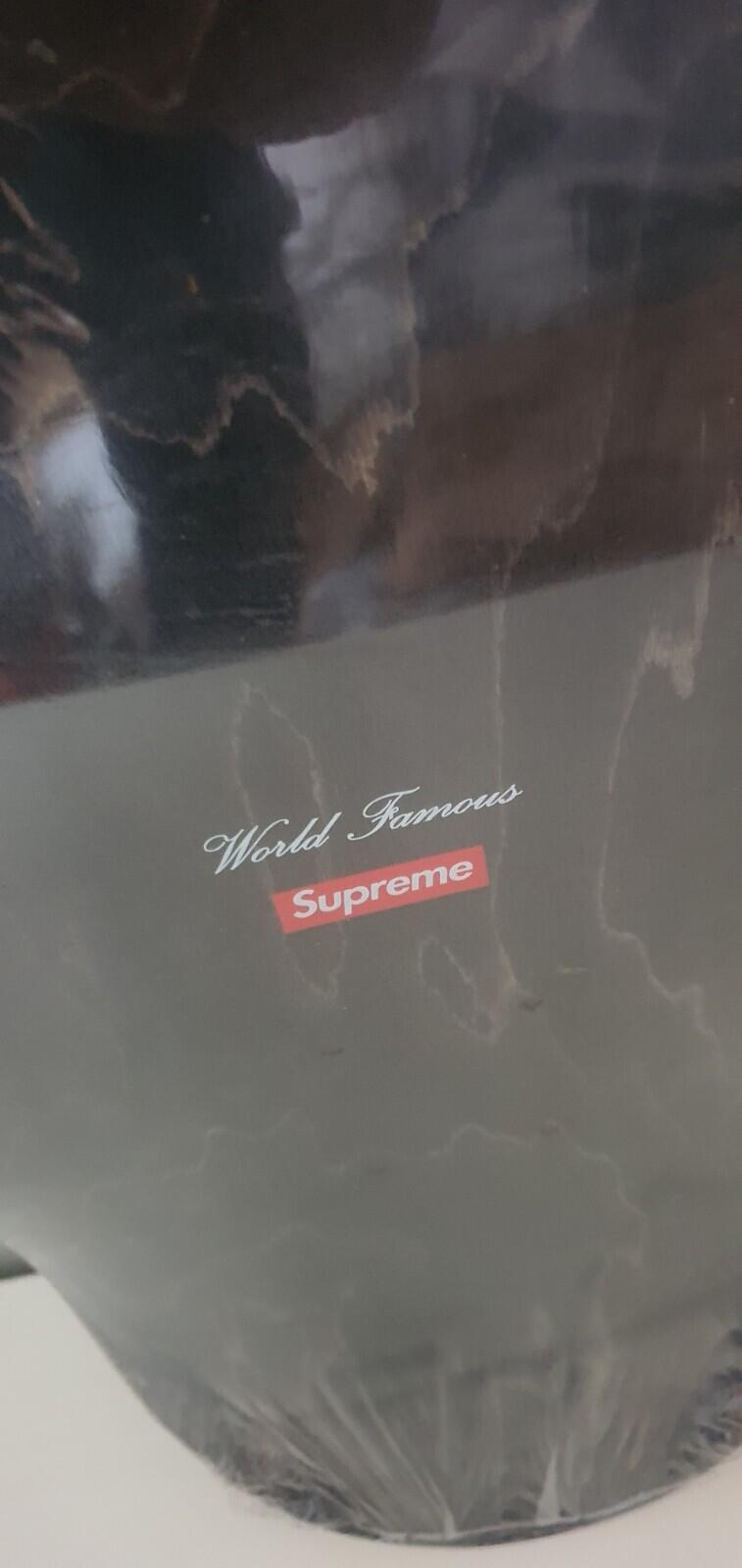 SS17 Supreme Flowers Skateboard Skate Deck Black Accessory