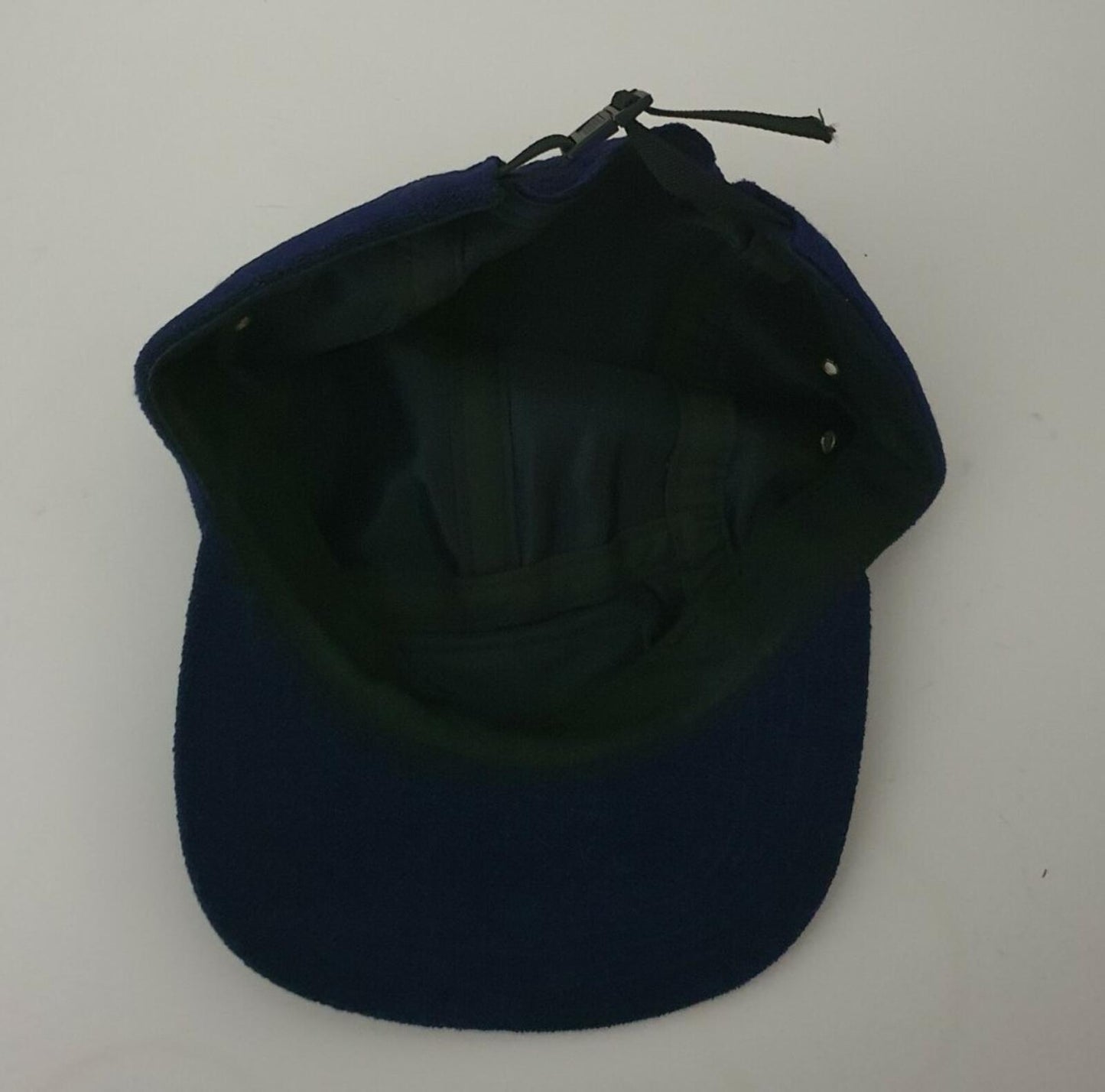 Supreme camp cap hat navy box logo Rare
