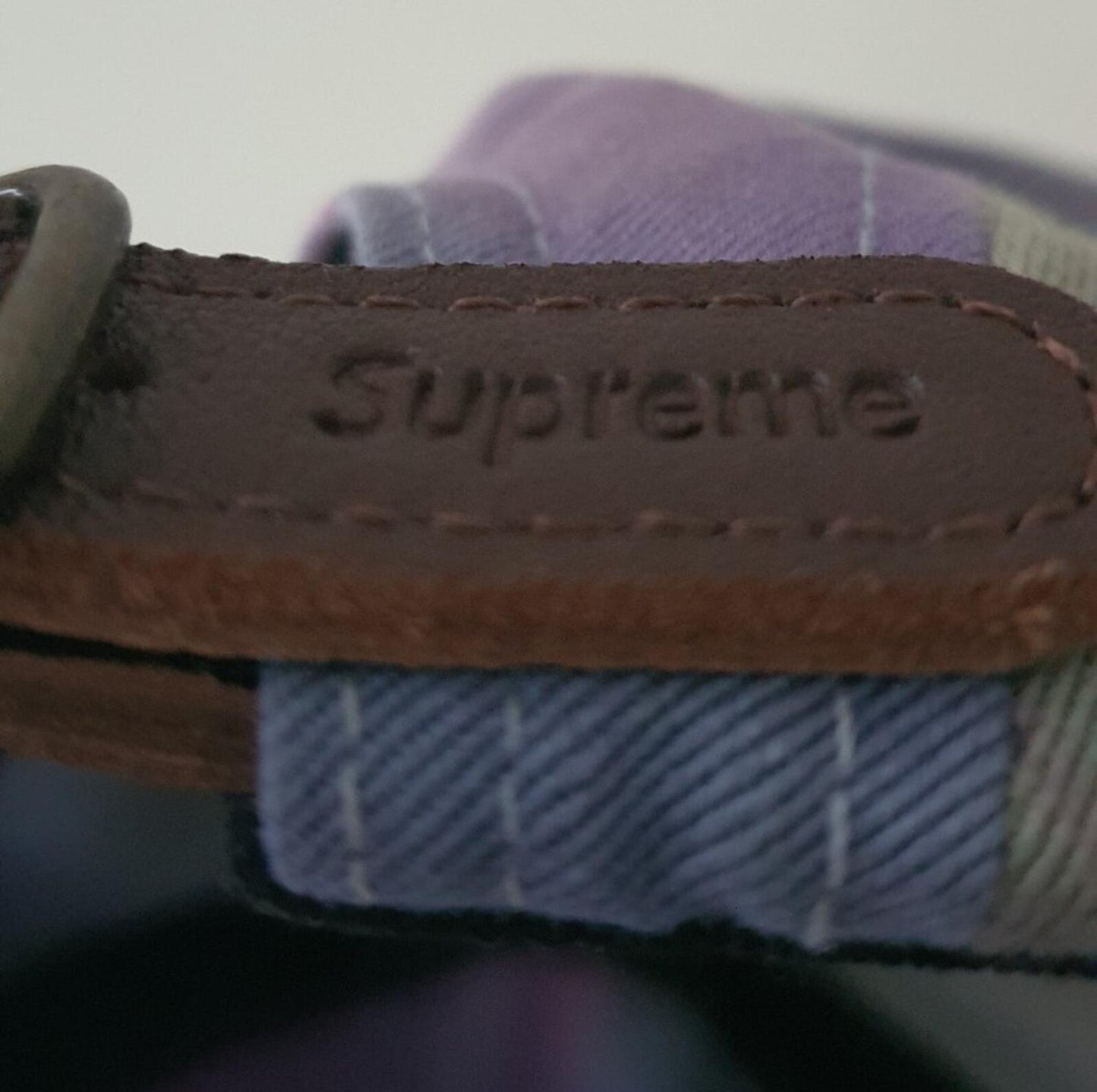 SS21 Supreme Washed Chino Twill Camp Cap Multicolour