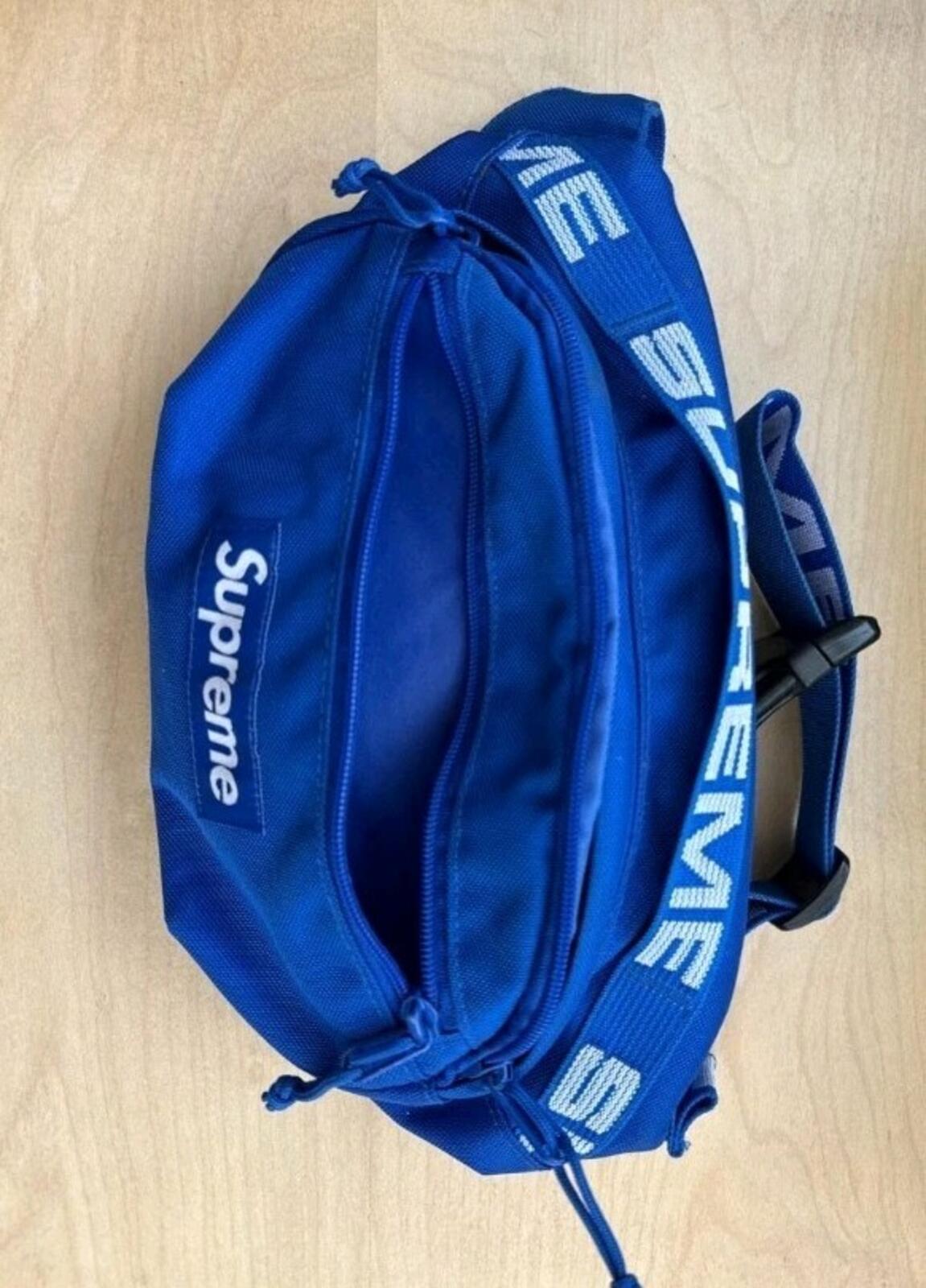 SS18 Supreme Waist Bag Shoulder Royal