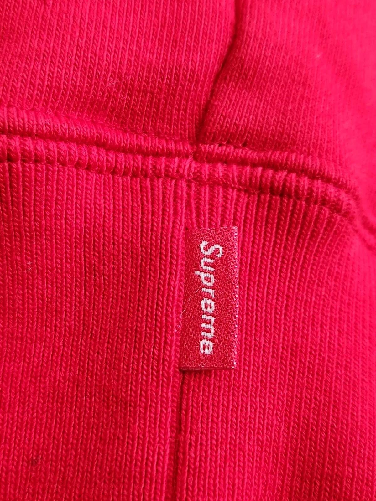 SS19 Supreme Forever Half Zip Sweatshirt red Crewneck size M medium Jumper