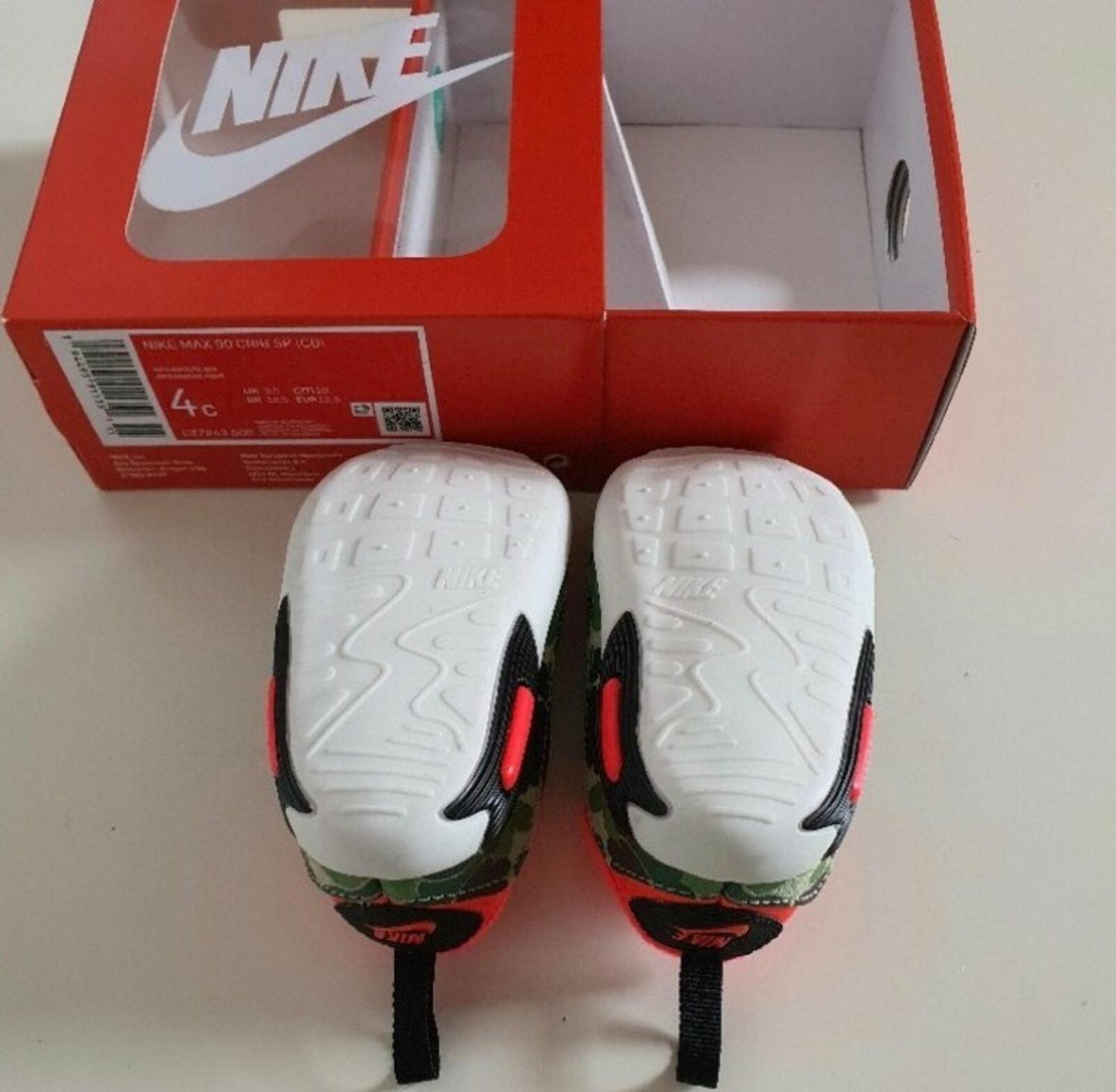 Nike Max 90 Crib SP (CB) US 4C UK 3.5 EUR 19.5 Reverse Duck