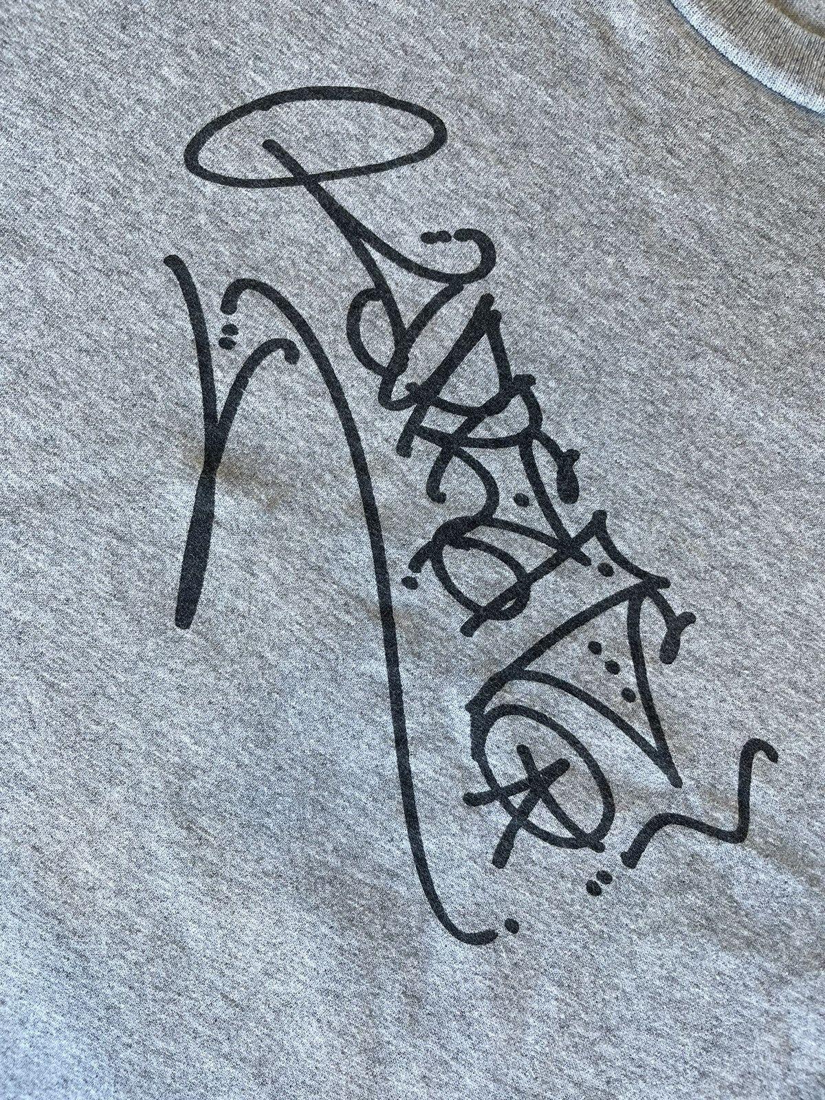 FW10 Supreme x COST Tag Graffiti Tee Grey Size XL