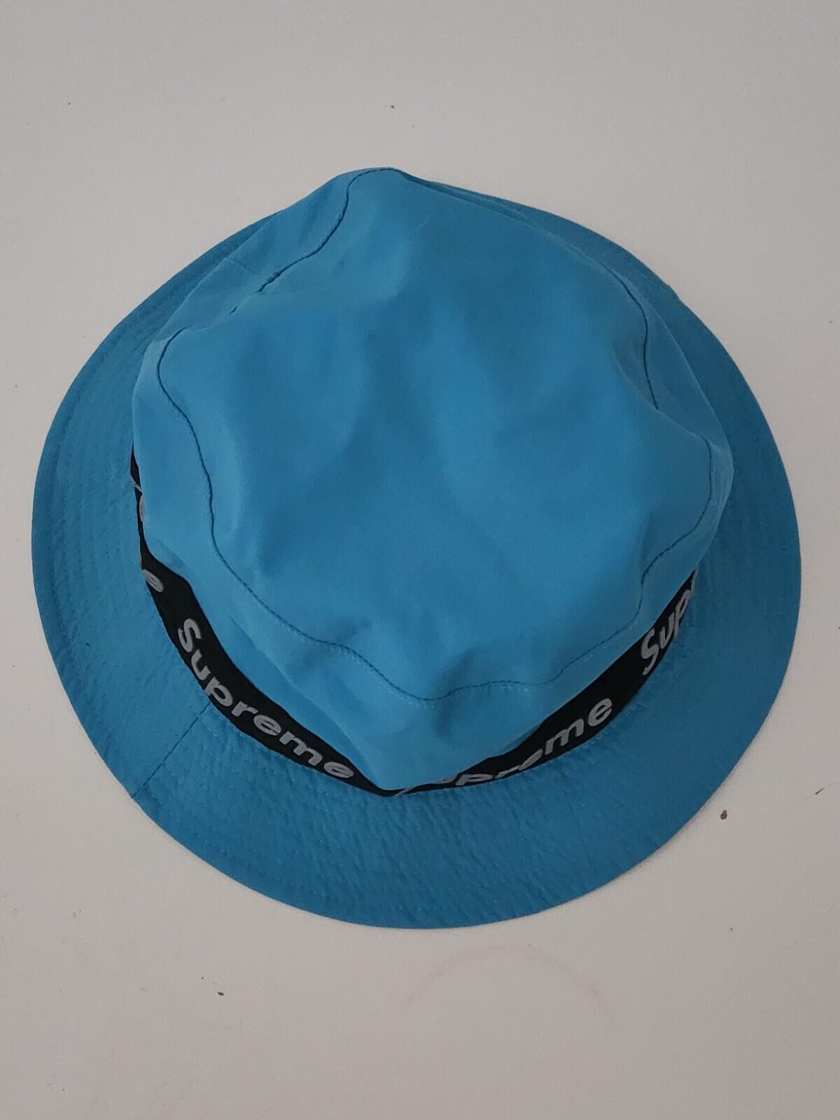 FW17 Supreme Taped Seam Crusher Hat Teal Size S/M