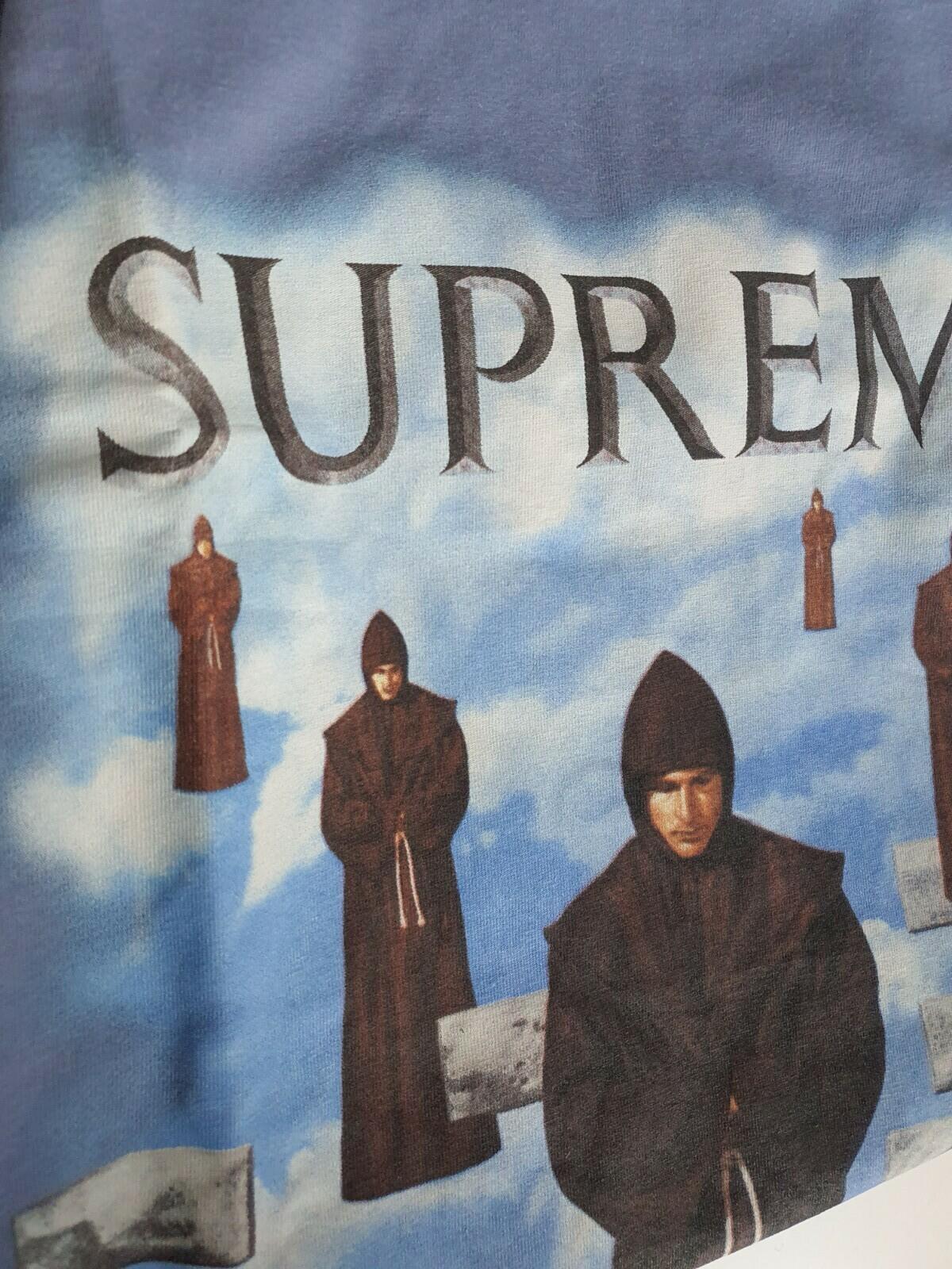 FW19 Camiseta Supreme Levitation Talla L Color pizarra