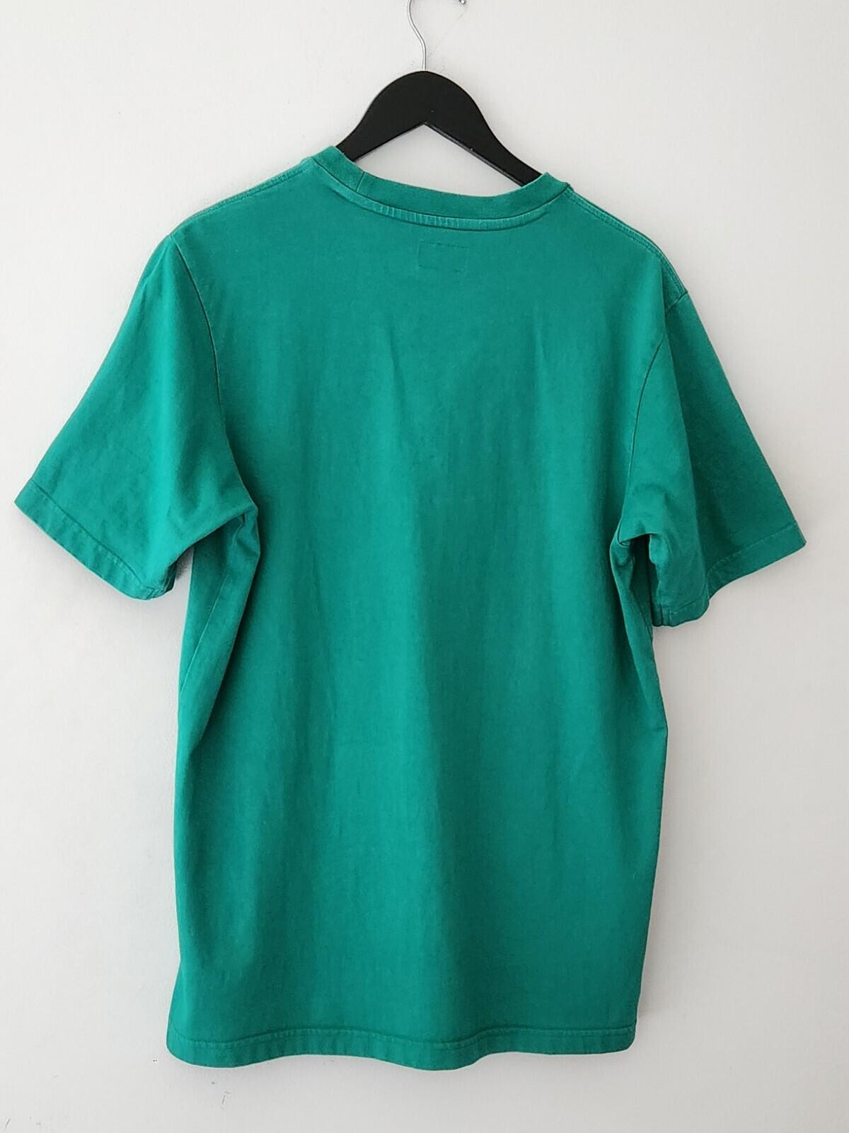 SS19 Supreme Gradient Logo tee M medium green t-shirt
