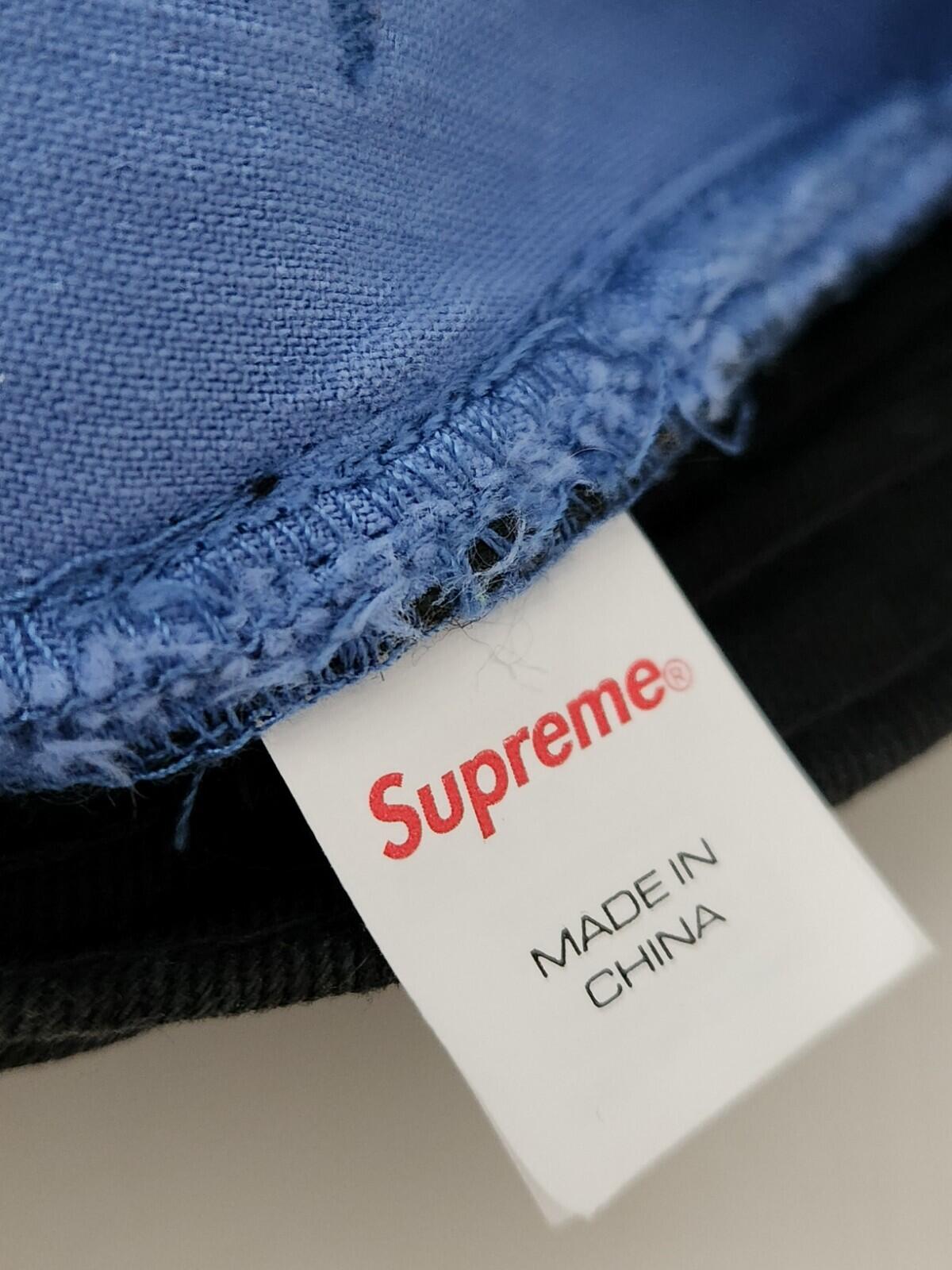 SS22 Supreme Military Boonie Blue Bucket hat M/L Crusher Medium / Large