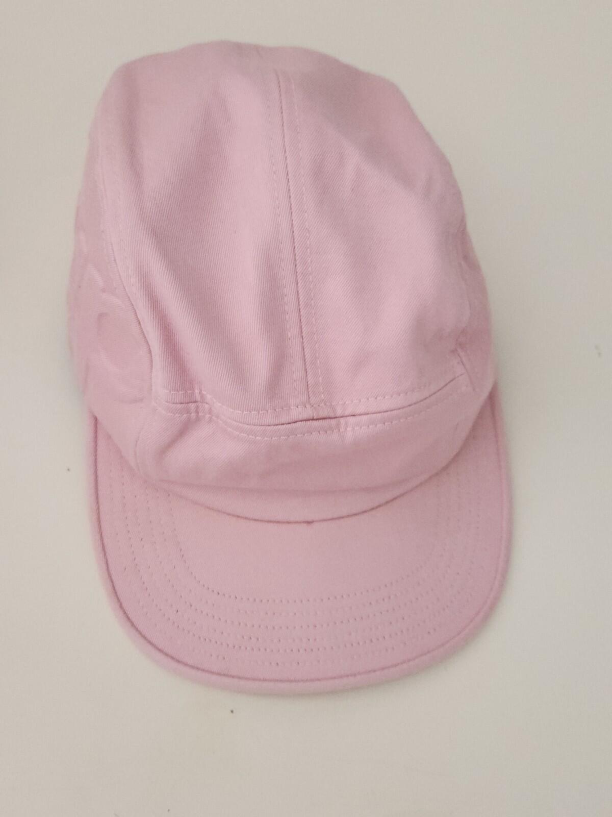 Gorra FW16 Supreme Raised Sup Camp rosa