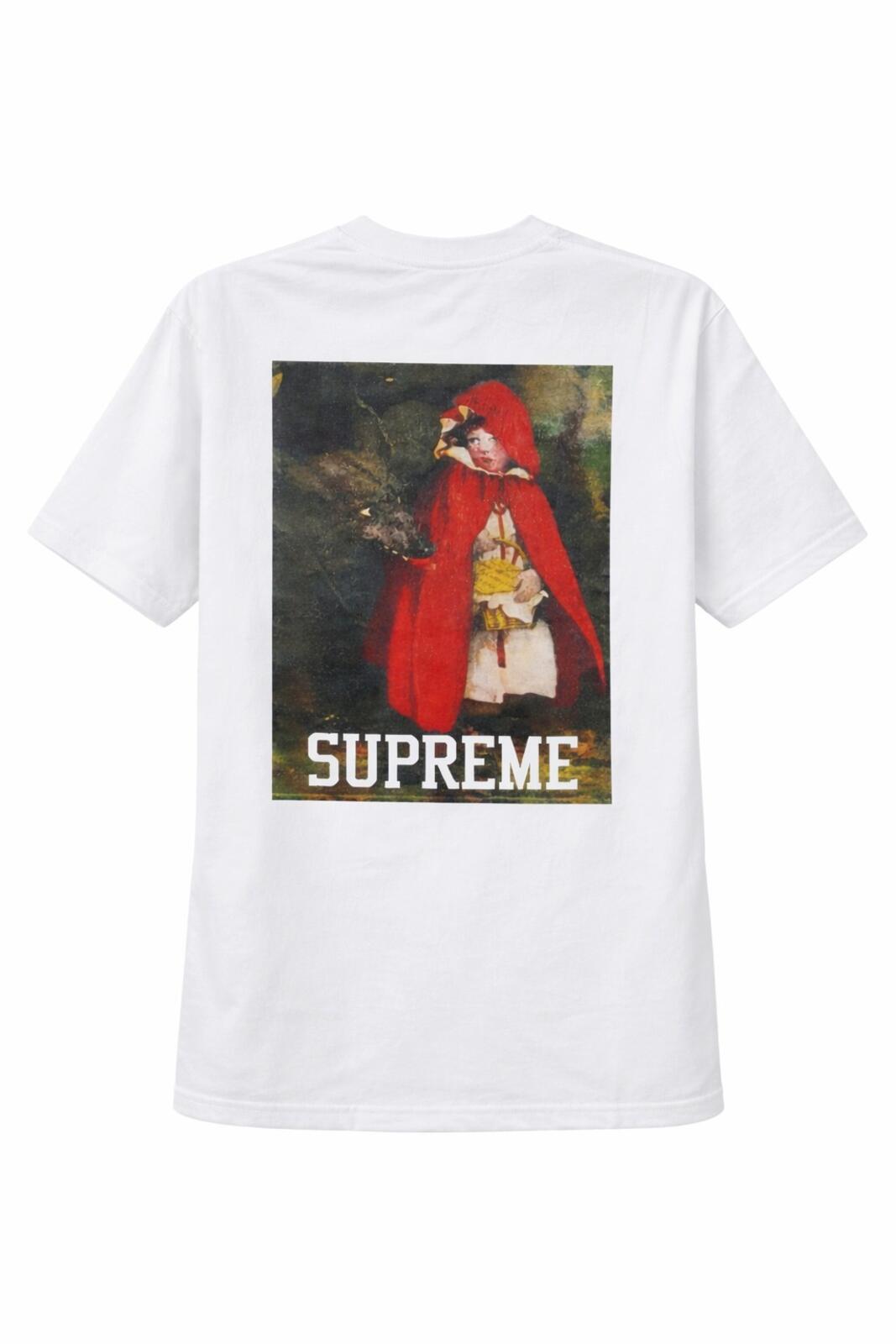 FW12 Supreme Little Red Riding Hood Tee White Size L