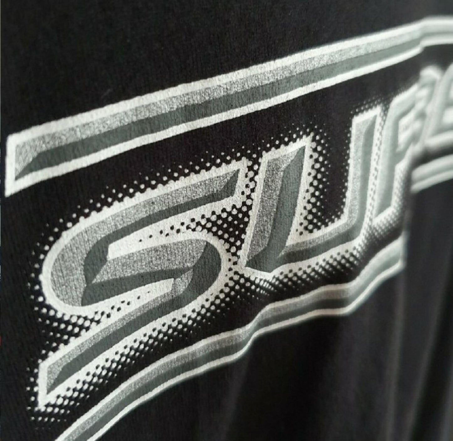 SS18 Supreme Bevel L/S Top Black Größe XL
