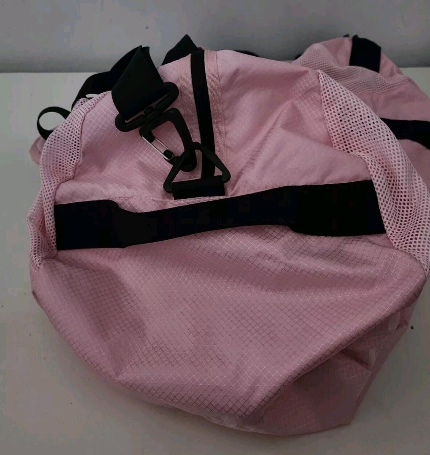 SS22 Supreme duffle bag Pink Duffel Handbag Water Resistant Cordura Nylon