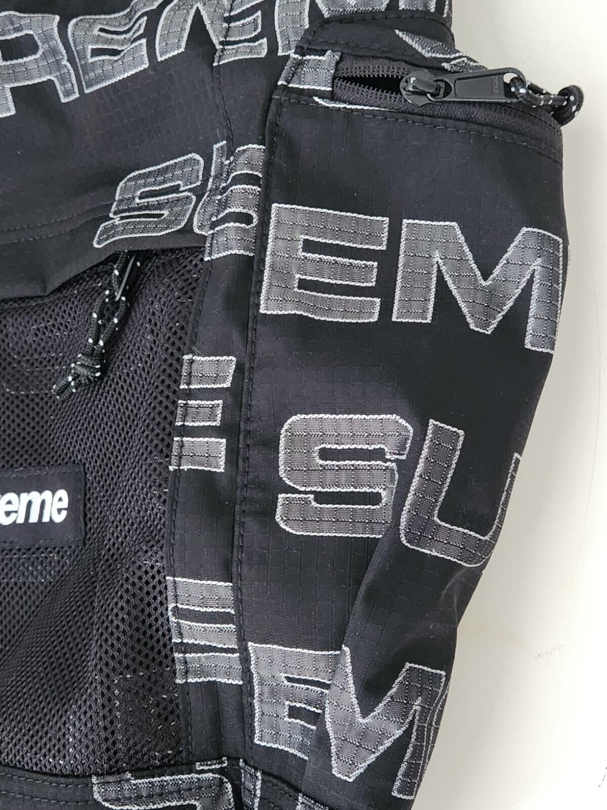 FW21 Supreme Utility Tote Black Bag Water Resistant Nylon