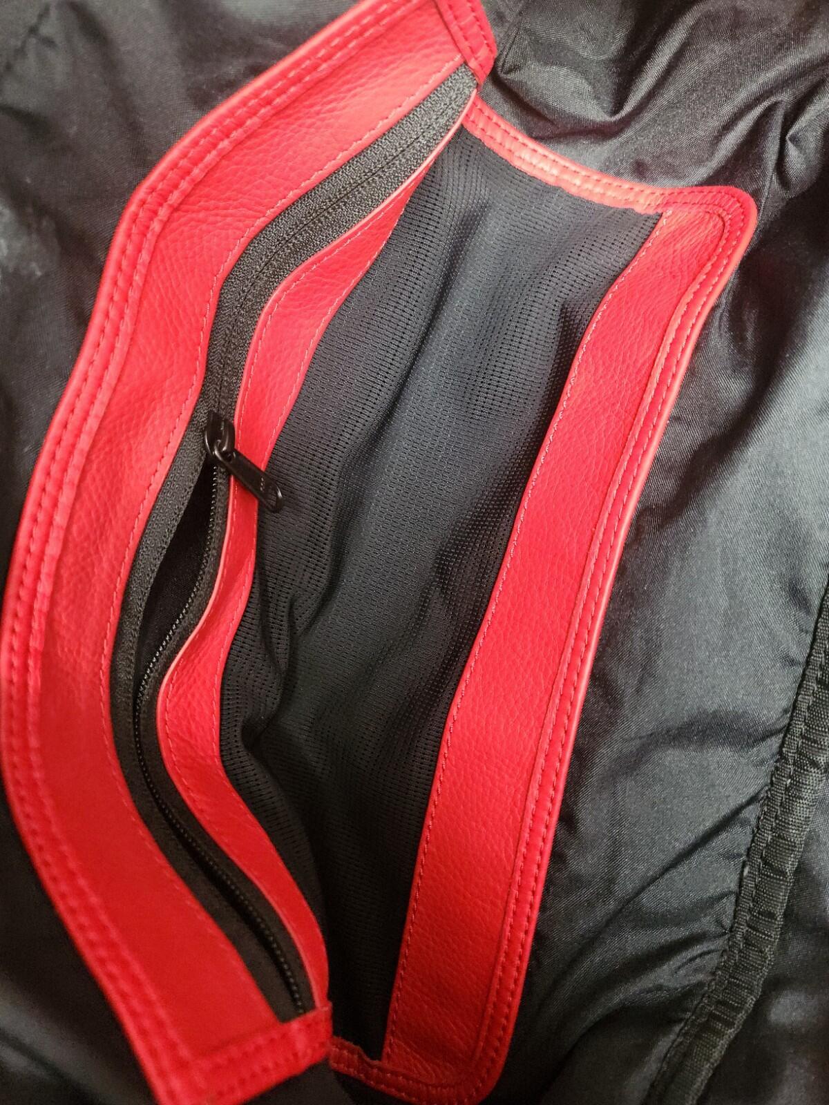 FW19 Supreme x Nike Leather duffle bag box logo Premium Cowhide