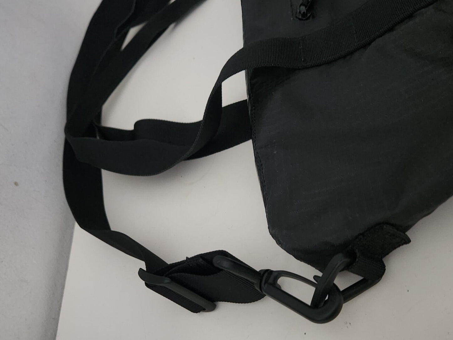 SS21 Supreme zip tote Black Bag Water Resistant Nylon