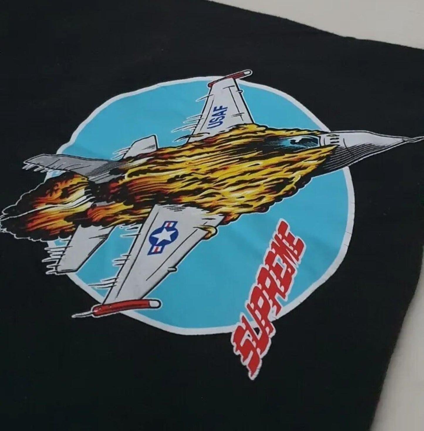 Camiseta Supreme Jet Black FW20 talla L grande