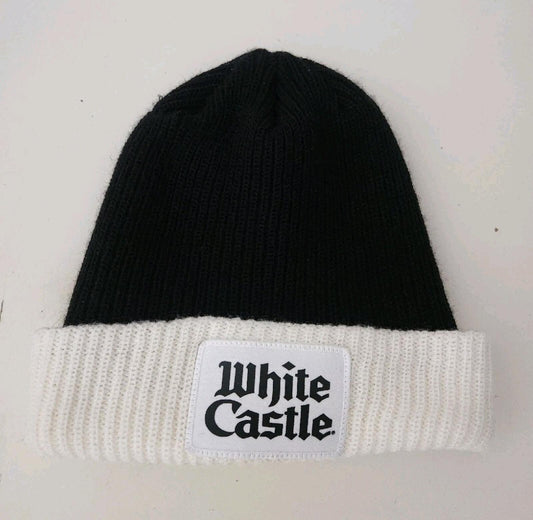 SS15 Supreme x White Castle Beanie Schwarz Weiß Mütze