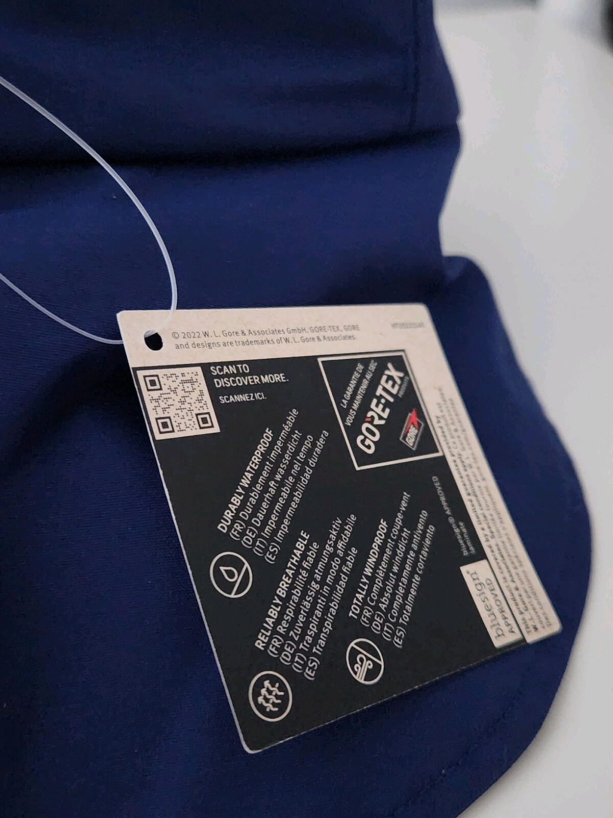 SS23 Supreme GORE-TEX Sunshield Cap Navy Waterproof