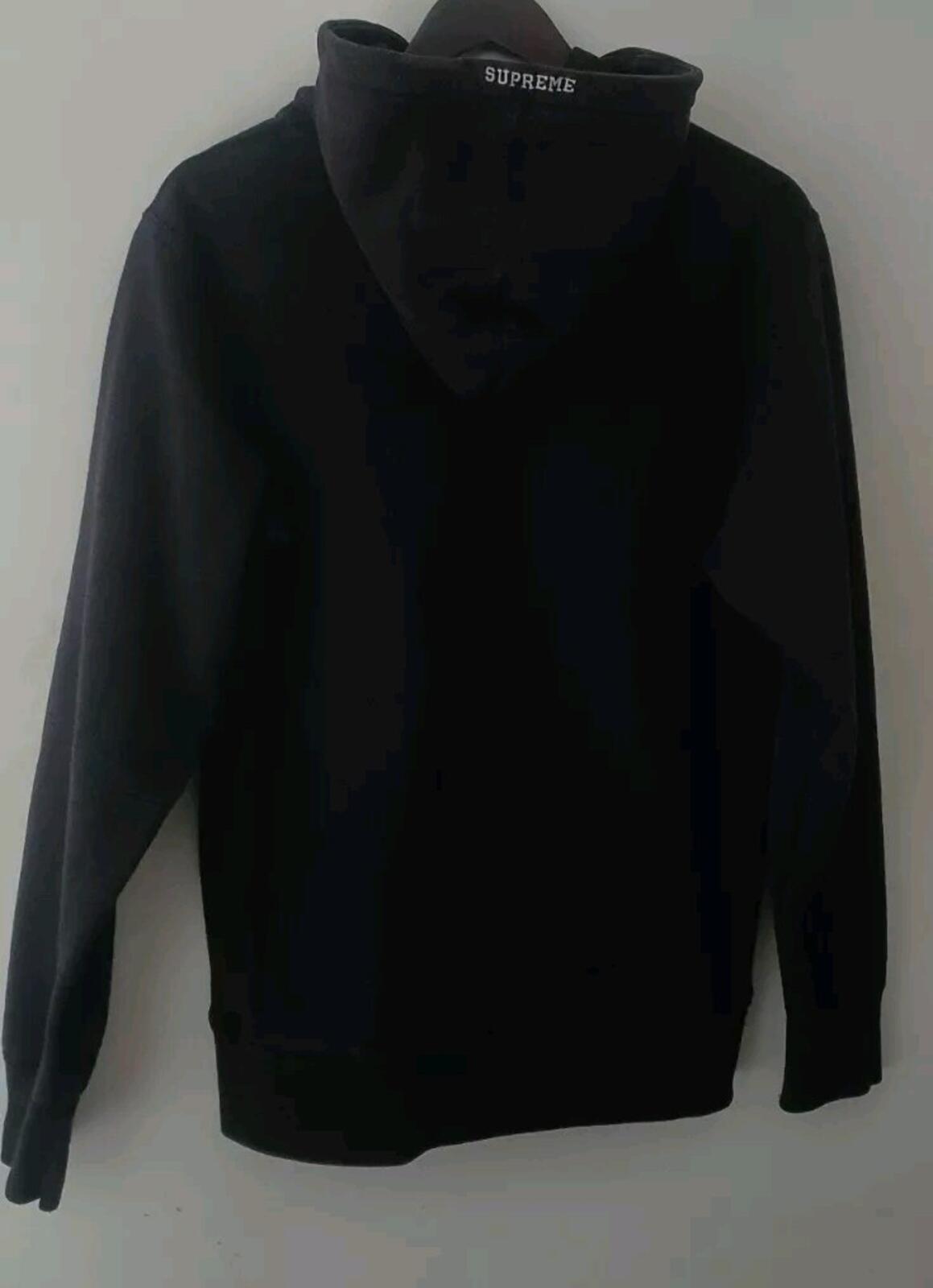 FW19 Supreme S Logo Hooded Sweatshirt Black Size M