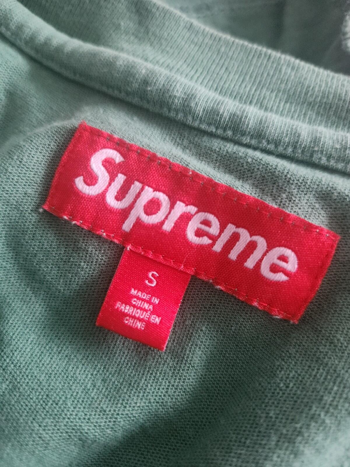 SS25 Supreme Lager S/S Top Green Tee size S Small T-Shirt