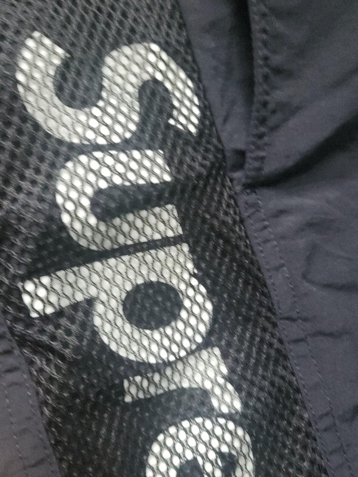 SS20 Supreme Malla Panel Bañador Negro Talla M