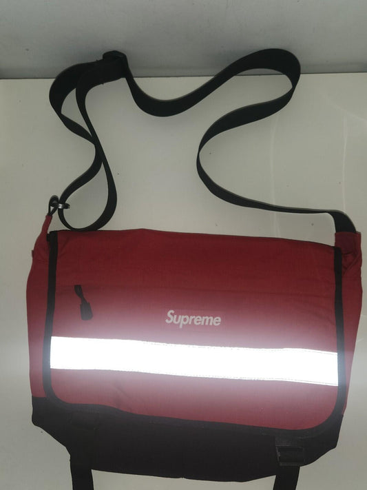 FW14 Supreme Hi Vis Messenger Bag Rot