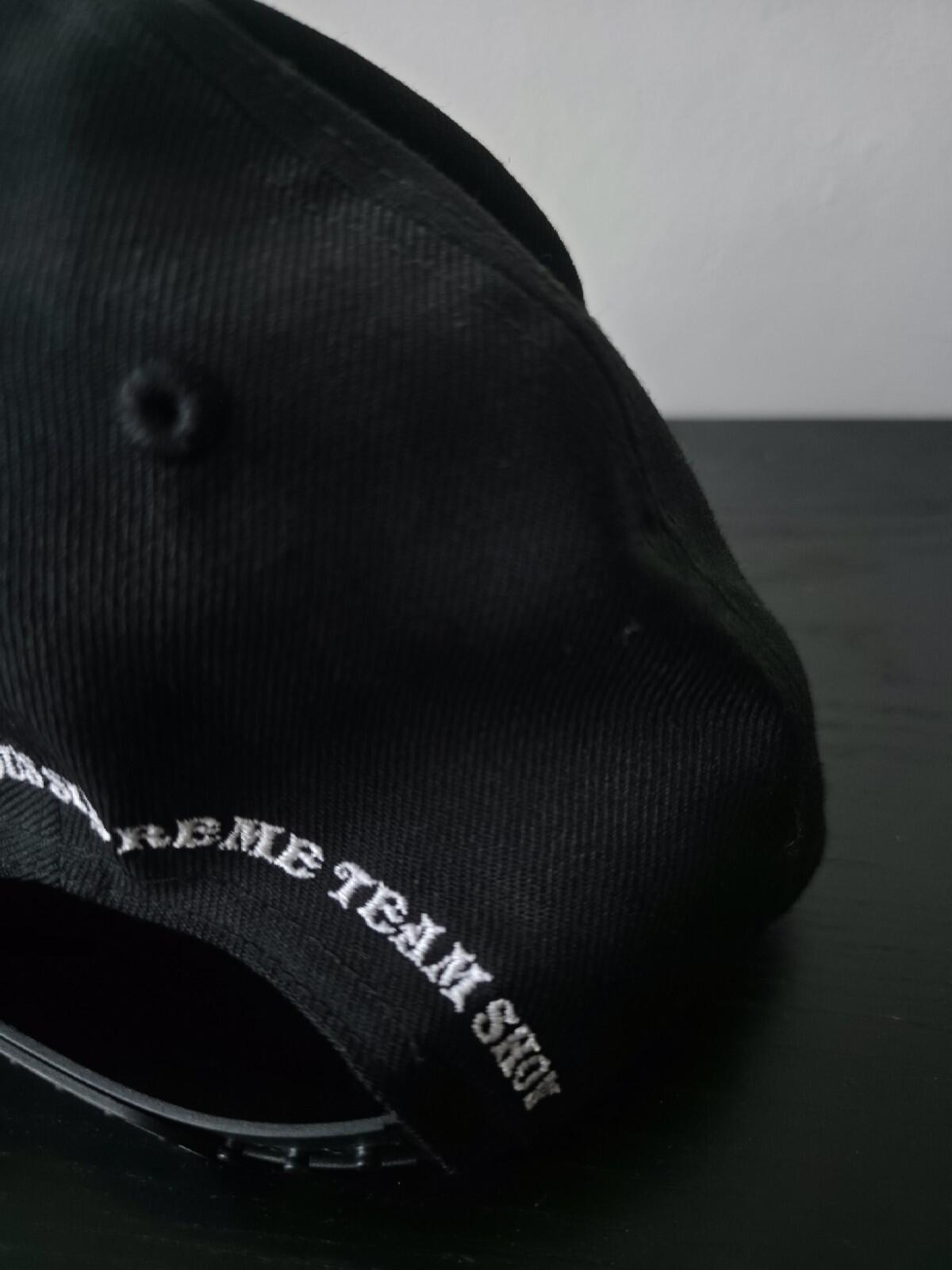 SS09 Supreme x Malcolm McLaren Keith Haring New Era Snapback Cap Black