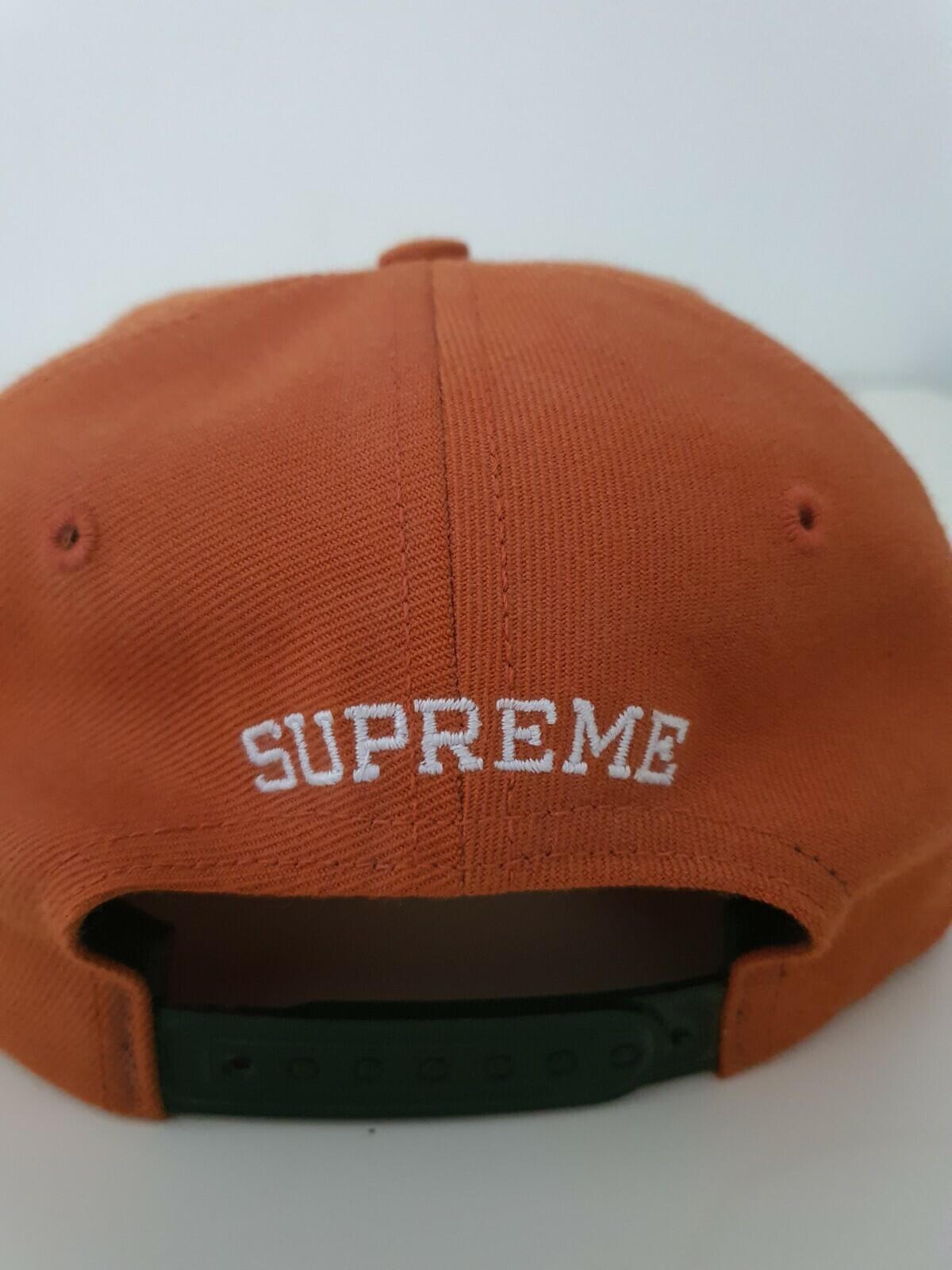SS16 Supreme Gonz Butterfly 6-panel cap orange hat