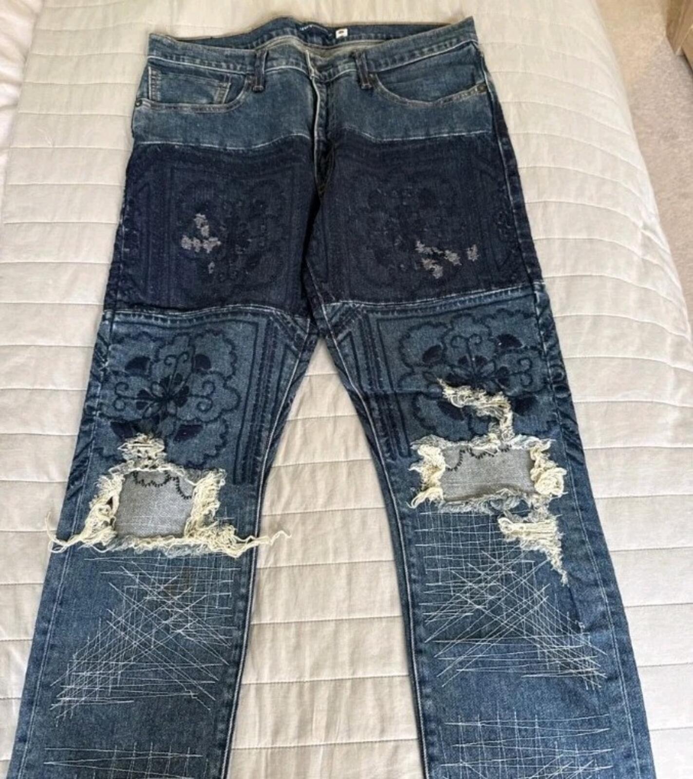 LEVIS Made & Crafted 511 Jeans Slim Cortado Dark Wash Size W34 L32