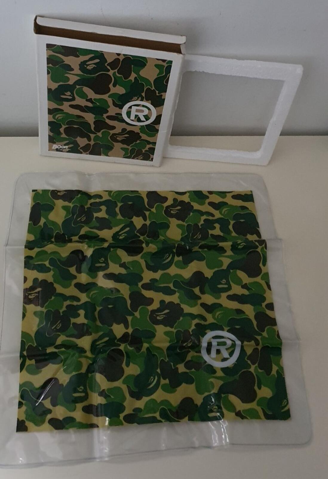 A BATHING APE Camo inflatable pillow camouflage BAPE Very rare Accessory